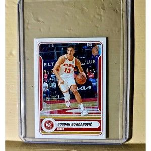 2023-24 Bogdan Bogdanović Panini NBA Basketball #109 Sticker Atlanta Hawks
